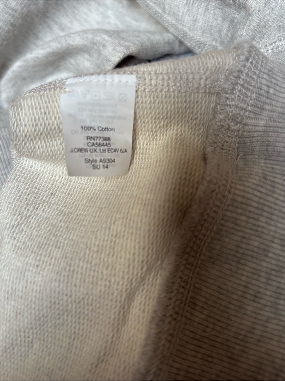 J Crew Embellished Gray Crewneck  - Women - Picture 4 of 4